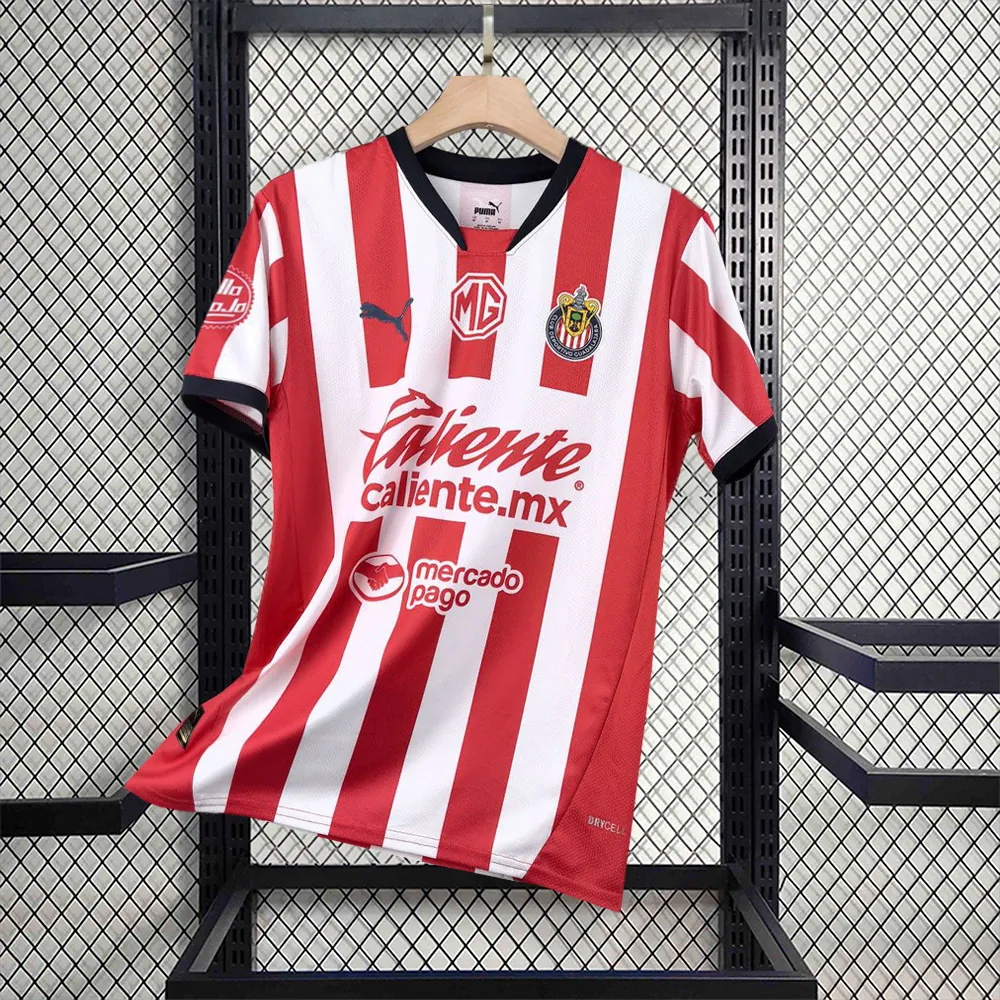 24-25 Chivas Guadalajara Home Kit Soccer Uniform AAAAJersey Wholesale Yupoo 5