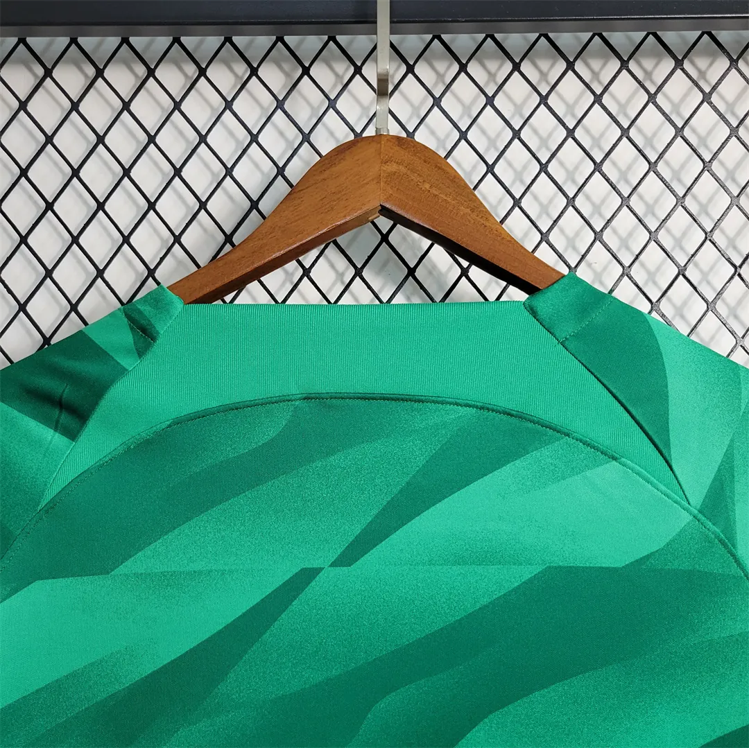 23-24 PSG Green Goalkeeper Long Sleeve 3