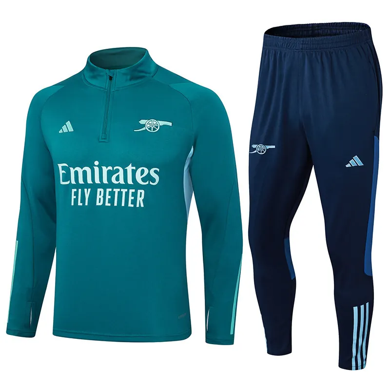 23-24 Arsenal Long Sleeve Kits Zipper Training Suits Jersey Supplier Yupoo 3