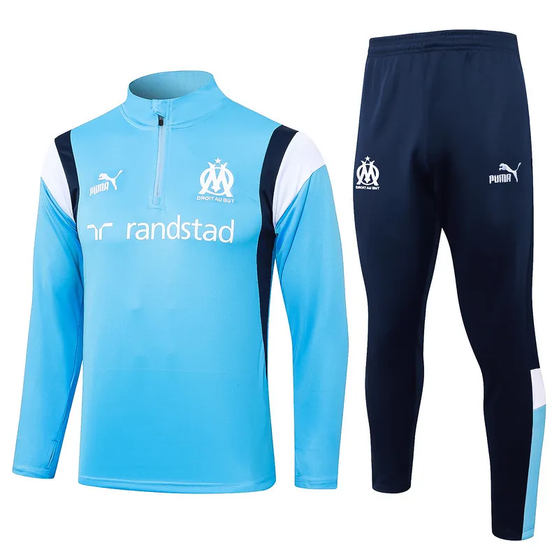 23-24 Marseille Long Sleeve Training Suit Yupoo 3