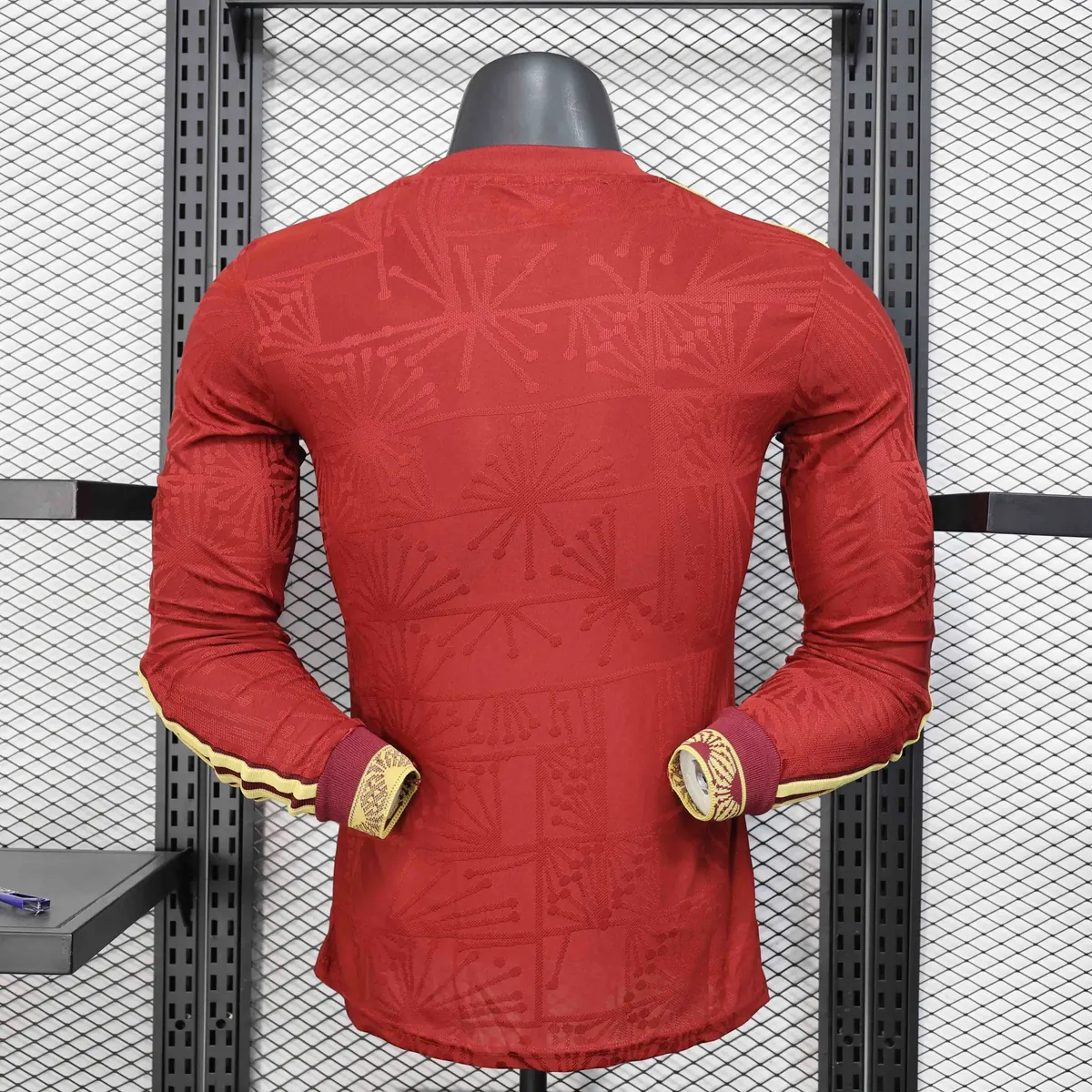 2025 Mexico Gold Cup Red Long Sleeve Kit Player Version Shirt AAAAJersey Supply Yupoo 1