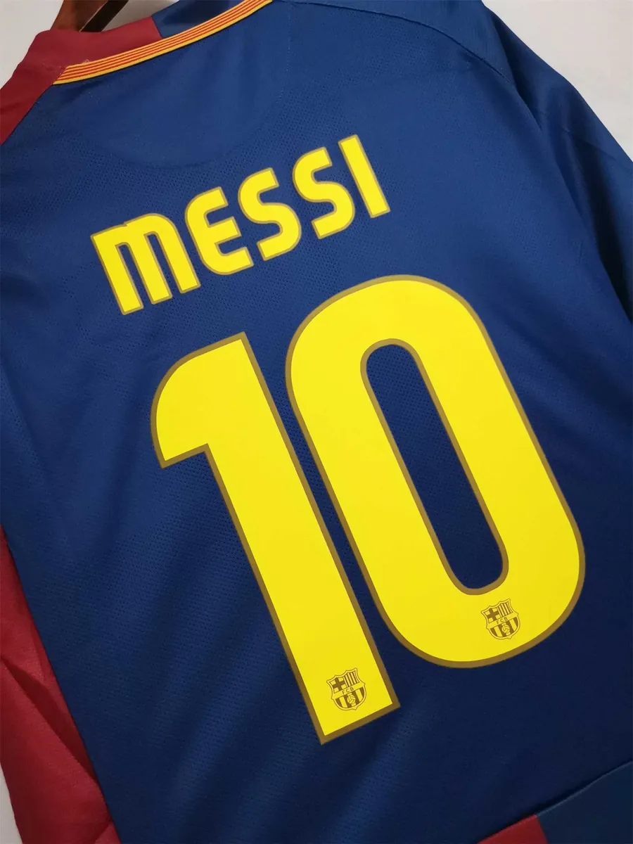 08-09 Barcelona home long sleeve 2