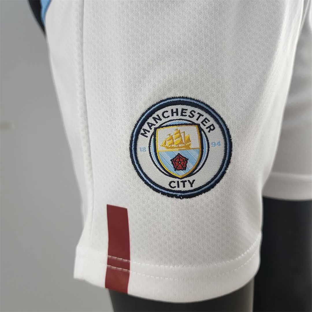 22-23 Manchester City home kids kit 7