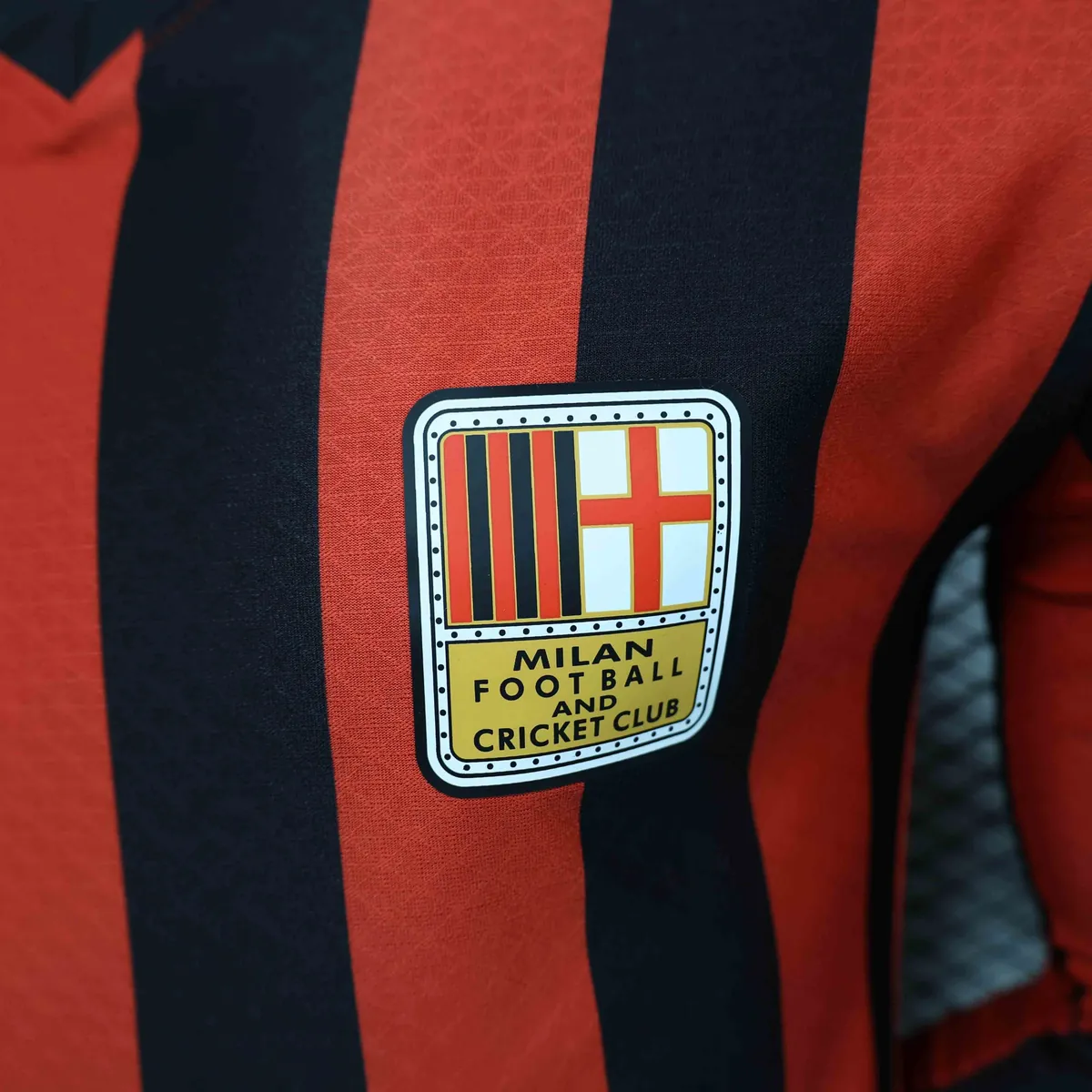 24-25 AC Milan 150th Anniversary Edition Red Long Sleeve Player Version Shirt AAAAJersey Suppli 1