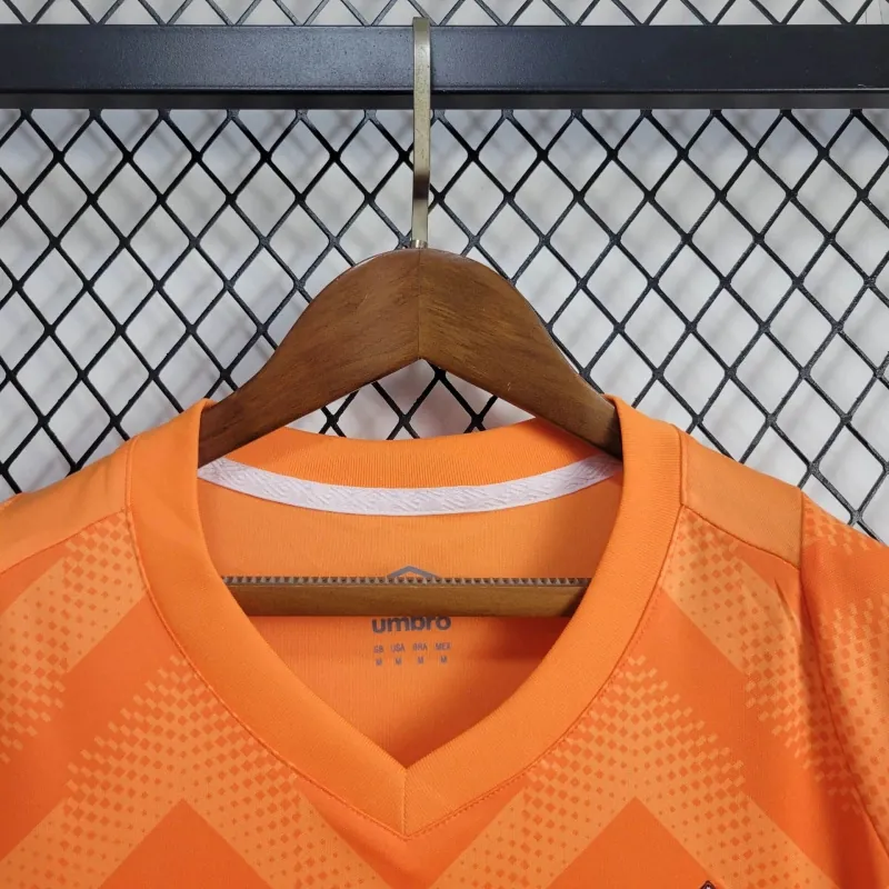 24-25 Fluminense Training Women Kit Orange Lady Shirt Football AAAAJersey Supplier 2