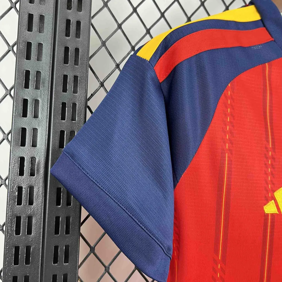 World Cup 2026 Spain Women Home Kit Football T-Shirt AAAAJersey Supply Yupoo 2