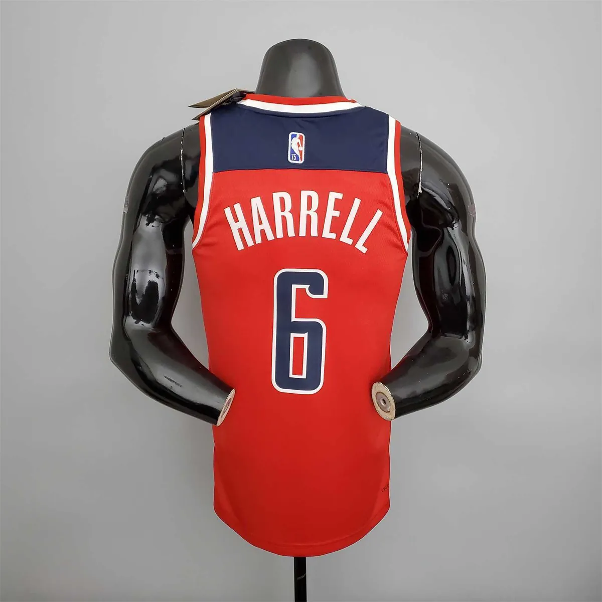 75th Anniversary Harrell #6 Wizards Red, White and Blue 6