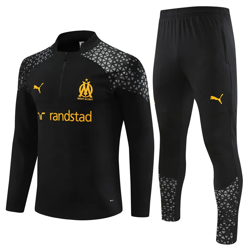 23-24 Marseille Long Sleeve Training Suit Yupoo 4