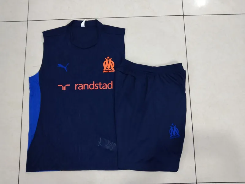 25-26 Marseille Training Vest Soccer AAAAJersey Yupoo S-2XL 3
