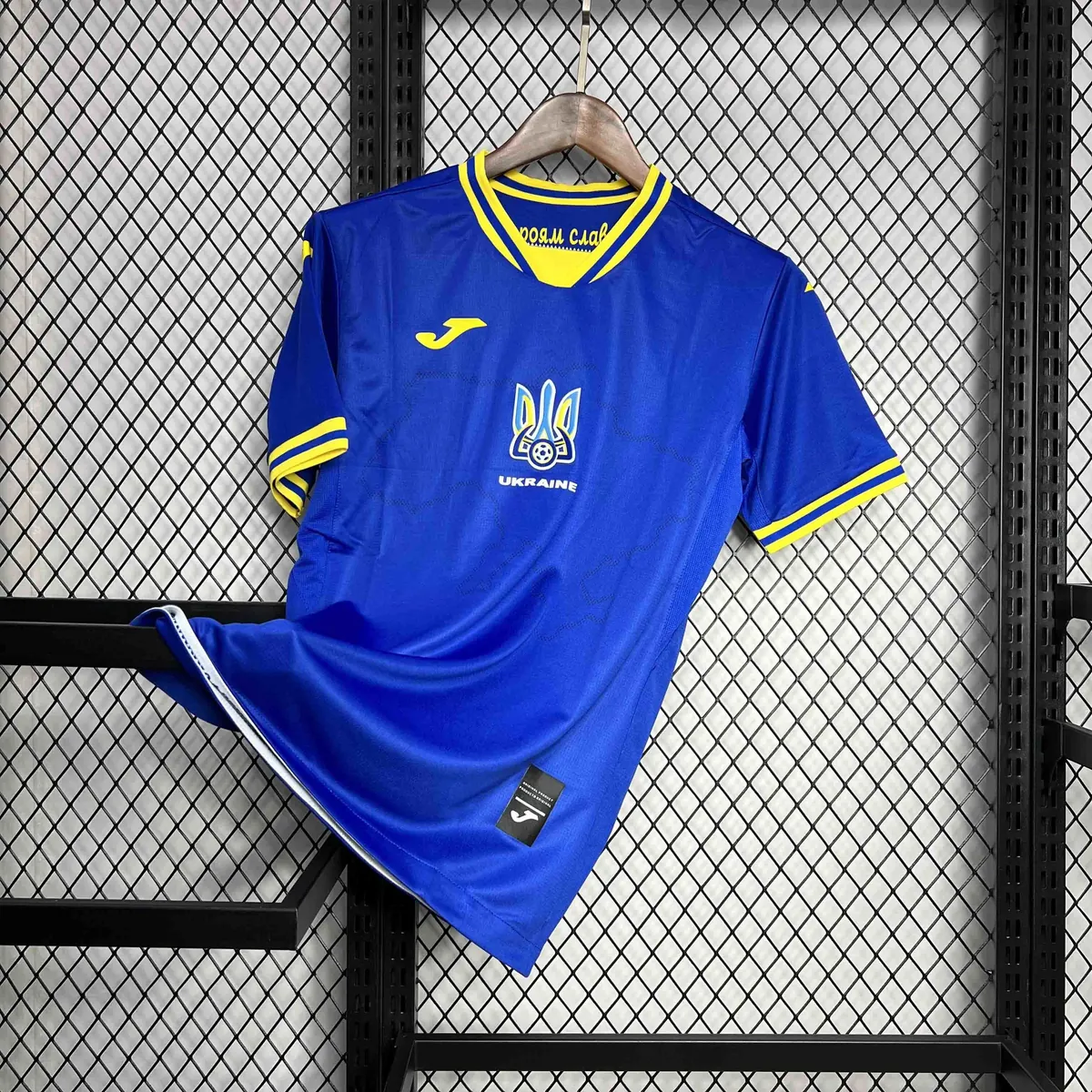 2024 Ukraine Away Kit UEFA Euro Shirt Football AAAAJersey Supplier 3