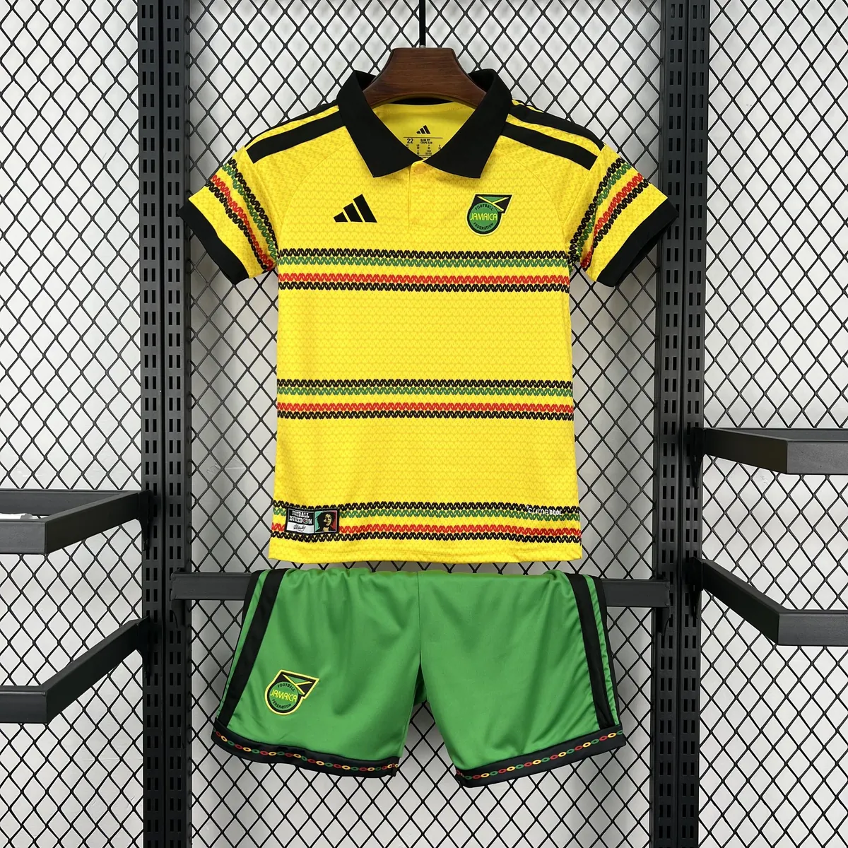 2026 World Cup Jamaica Home Kids Kit Football Youth Apparels AAAAJersey Supply Yupoo 6 3