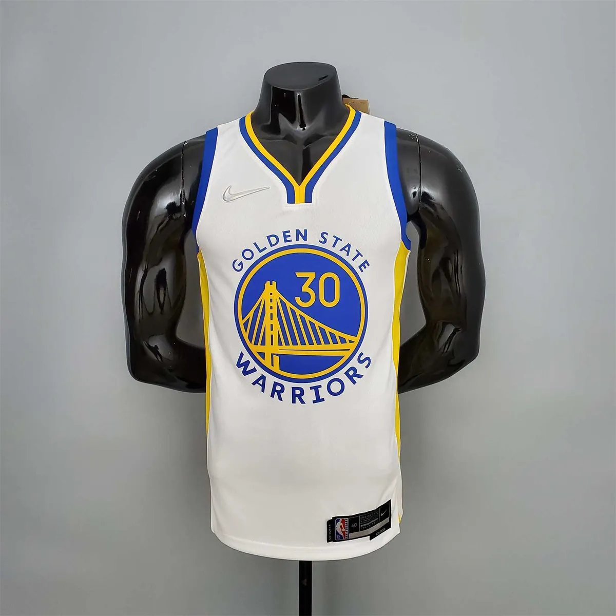 75th Anniversary Curry#2974 Warriors White 9