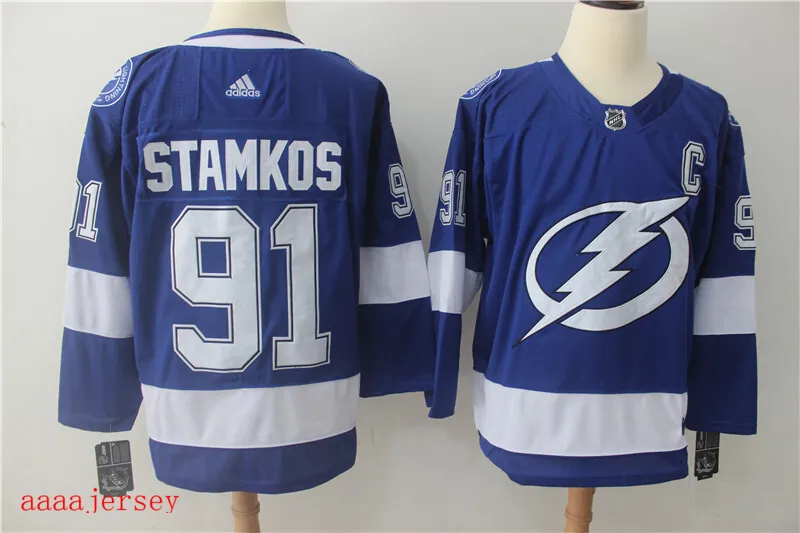 Tampa Bay Lightning ice hockey jersey M-3XL 坦帕湾闪电队冰球服 7