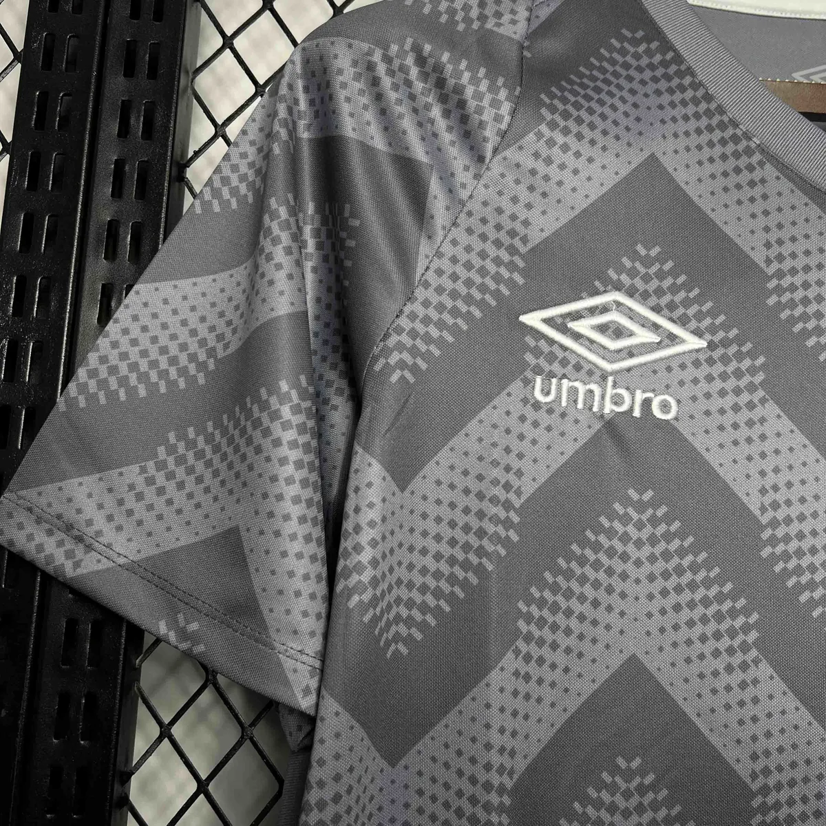 24-25 Santos Training Grey Kit Soccer Apparel AAAAJerseys Dropshipping Yupoo 1