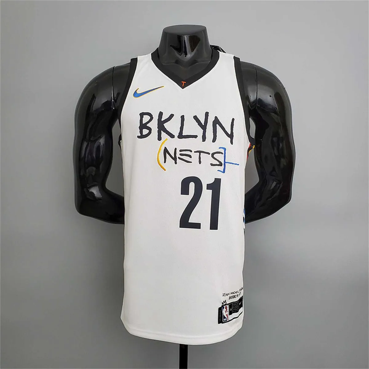 Nets Aldridge #21 graffiti (white) 9