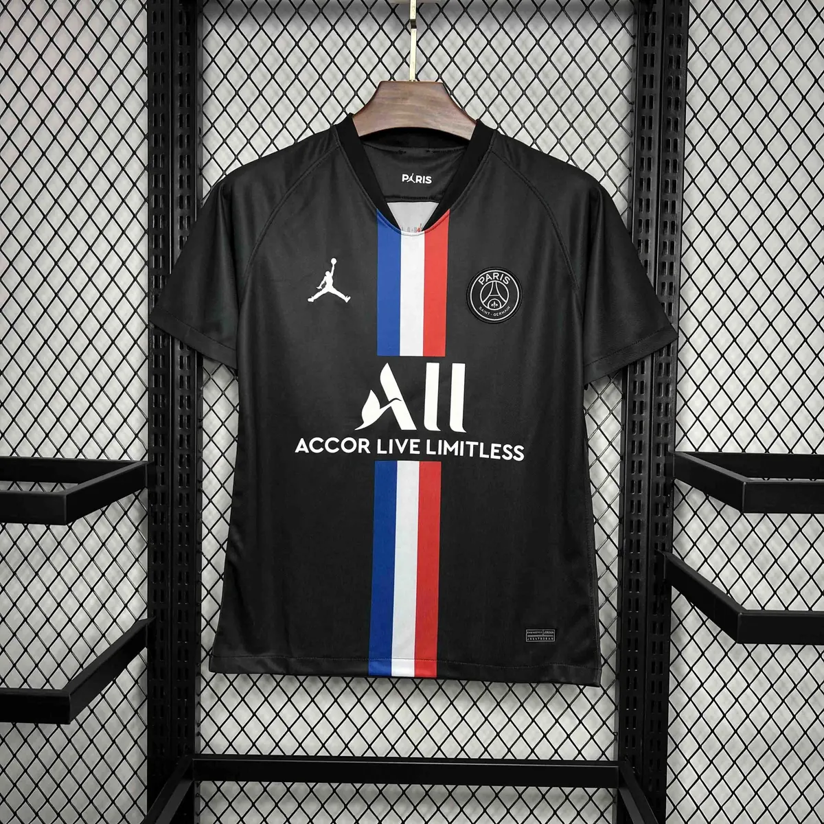 19-20 PSG Retro Black Kit Vintage Uniform AAAAJersey Supplier Yupoo 7