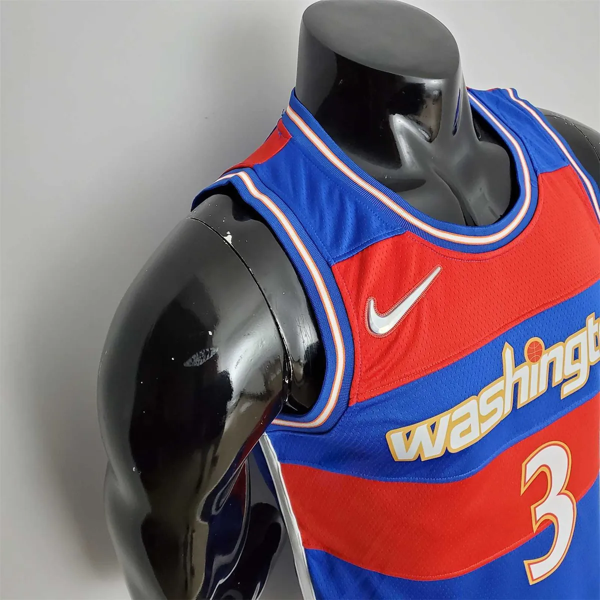 2022 Season BEAL#3 Talent City Edition Blue Red NBA Jersey 4