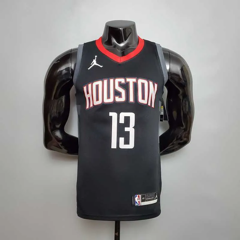 New Rockets Jordan Harden #13 Theme Limited City Edition Black 9