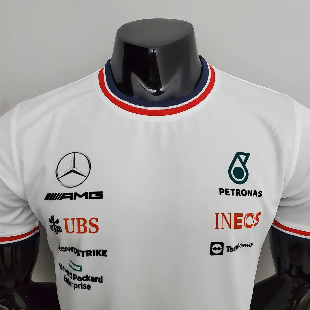 F1 Formula One 2022 Mercedes White 7