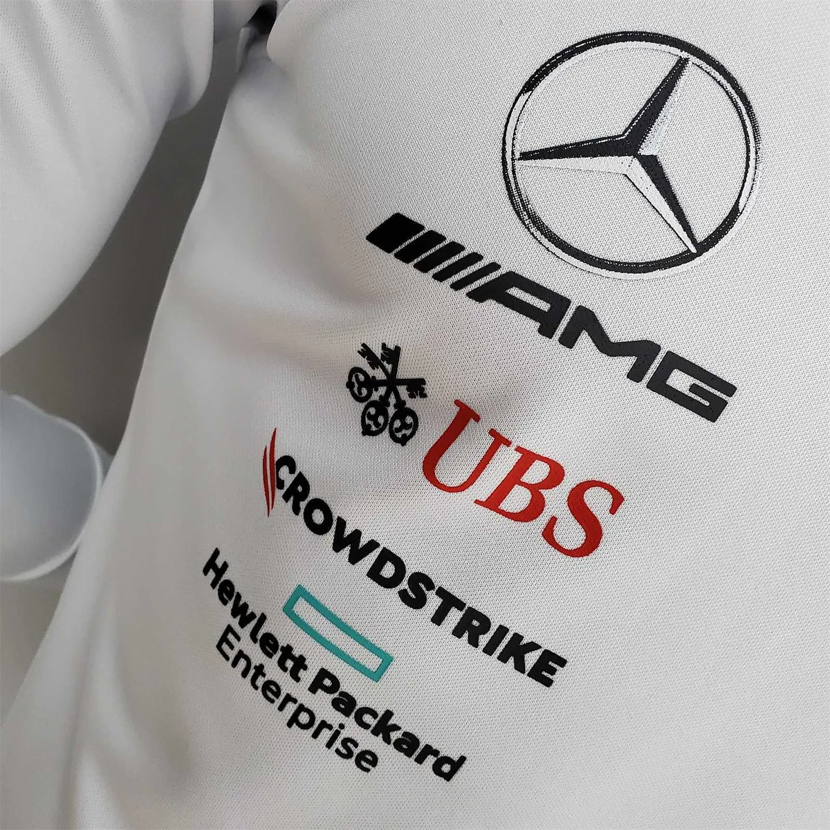 F1 Formula One 2022 Mercedes Long Sleeve White 4