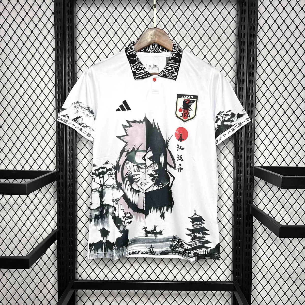 2024 Japan Sasuke Uchiha Anime Special Edition Kit Soccer Uniform AAAAJersey Dropshiping Yupoo 4