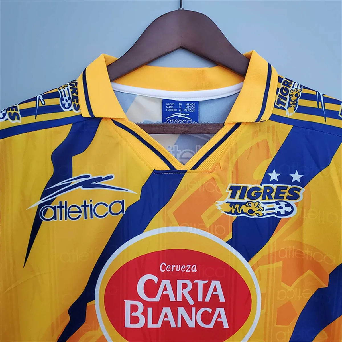 97-98 Tigres UANL Home Retro Shirt Soccer Jerseys Yupoo 4
