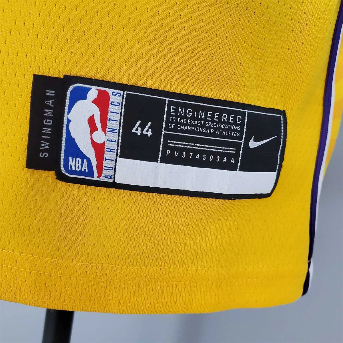 ANTHONY#7 Lakers V-neck City Edition yellow 5