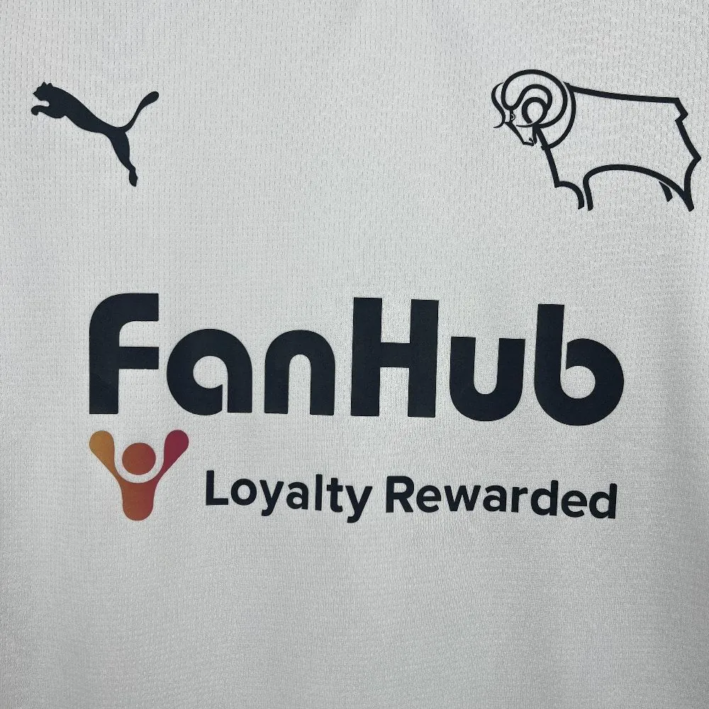 25-26 Derby County Home Kit Sport Football T-Shirt AAAAJersey Supply Yupoo 3