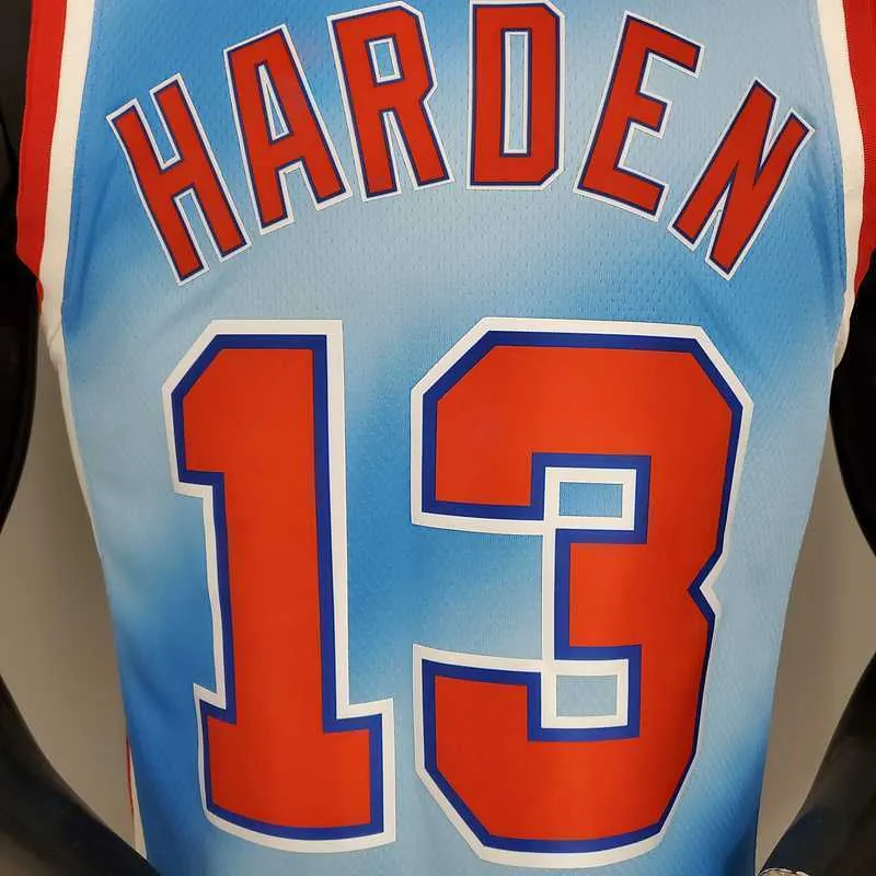 New Nets Harden #13 Retro Limited Edition Blue 3