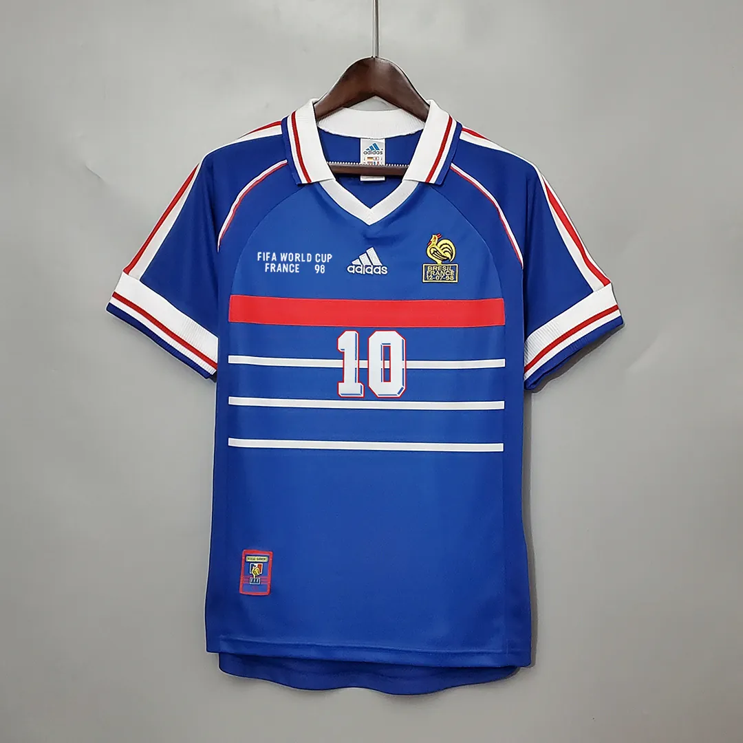 1998 France home blue 10