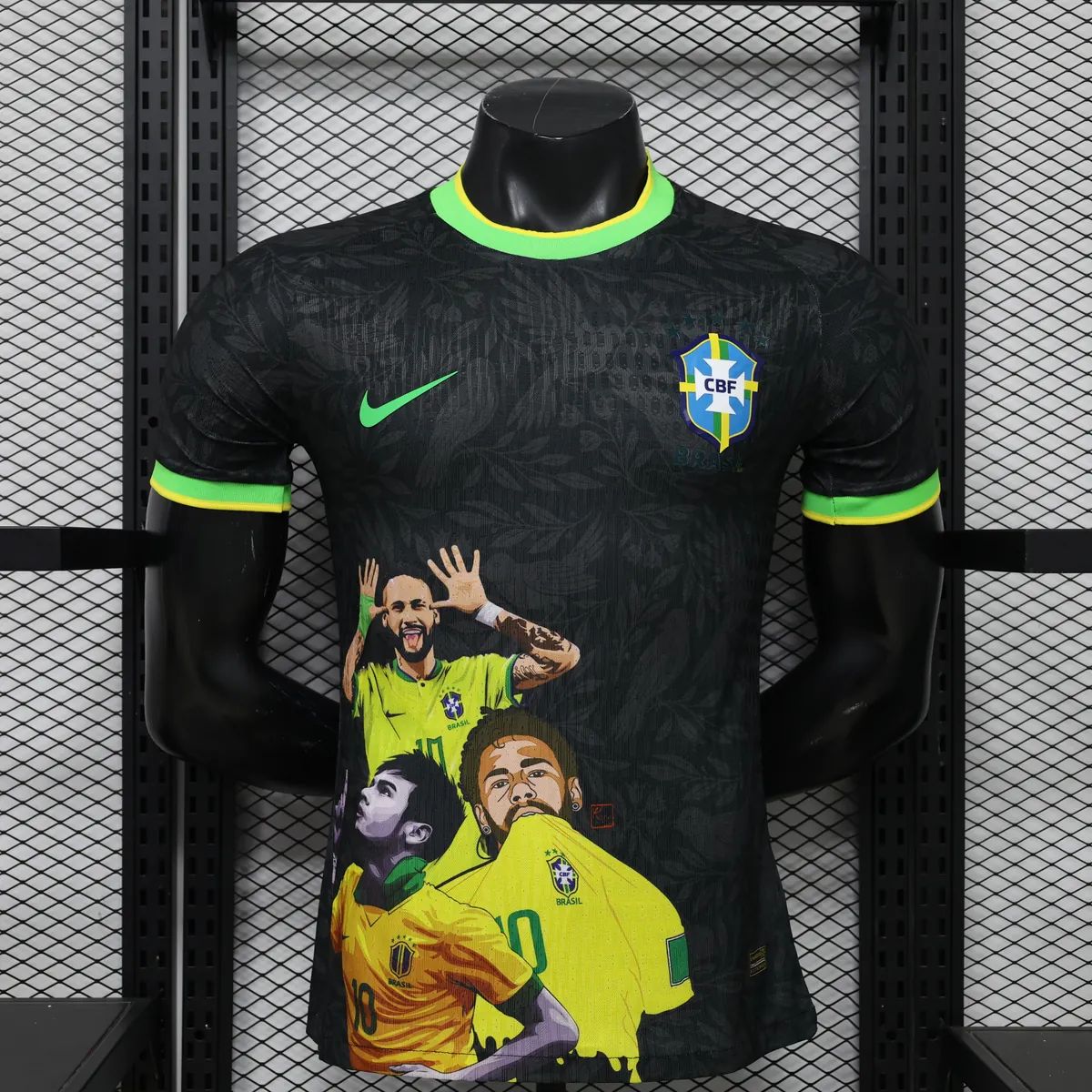 2026 Brazil Black Kit Special Edition Player Version Soccer T-Shirt AAAAJersey Supply Yupoo 8 3
