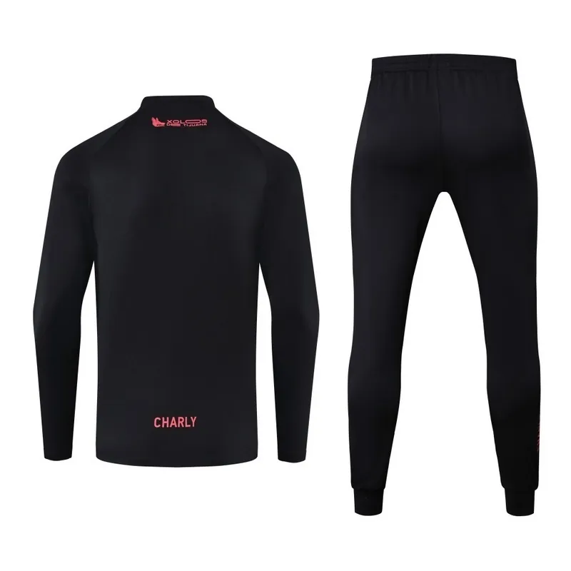 23-24 Tijuana Training Suits Black Xolos Long Sleeve Tracksuit Soccer AAAAJerseys Yupoo 3