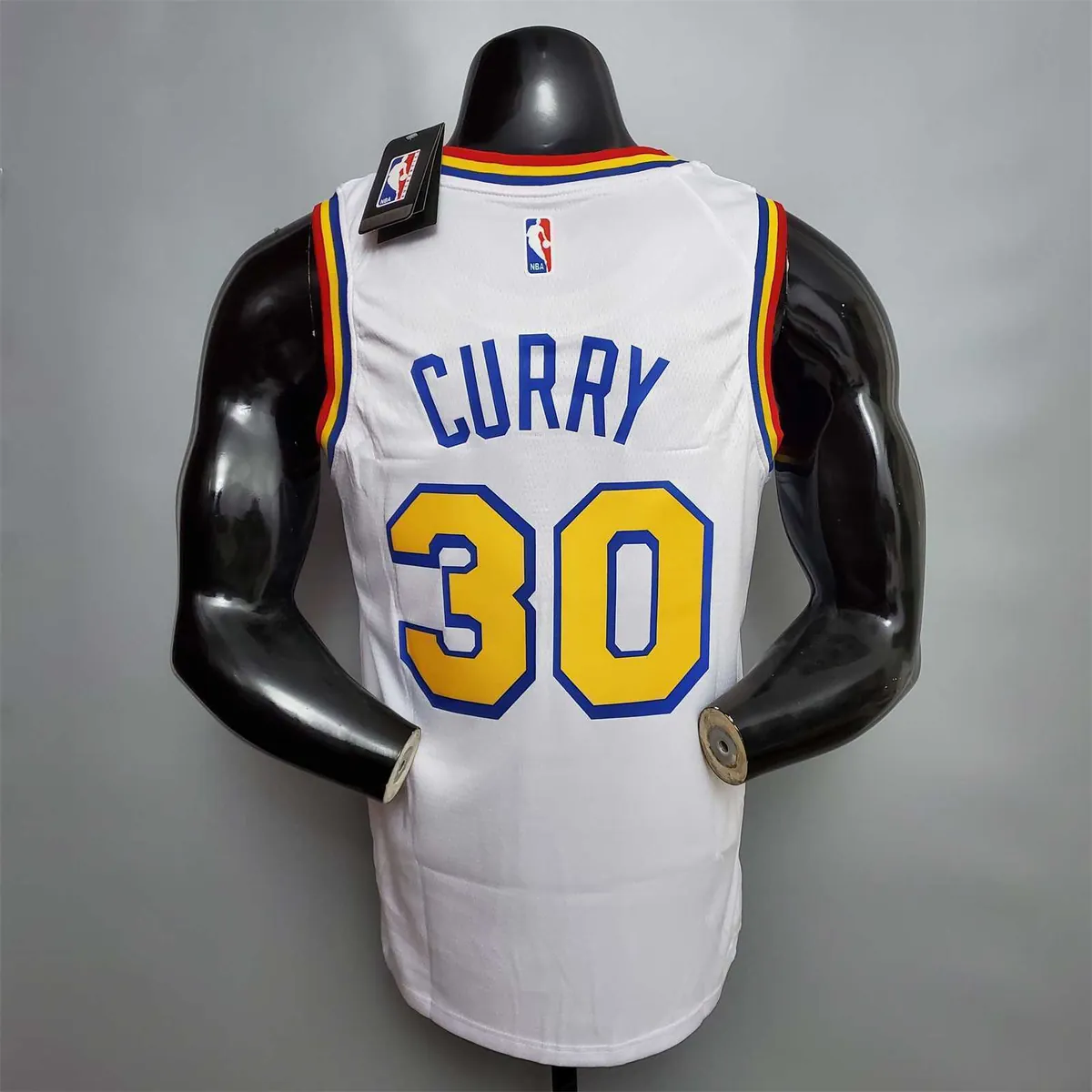 Curry #30 Golden State Warriors Retro white 4
