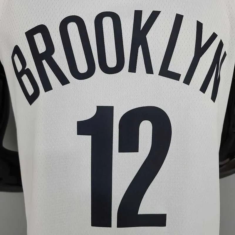 HARRIS#12 Brooklyn Nets white 3
