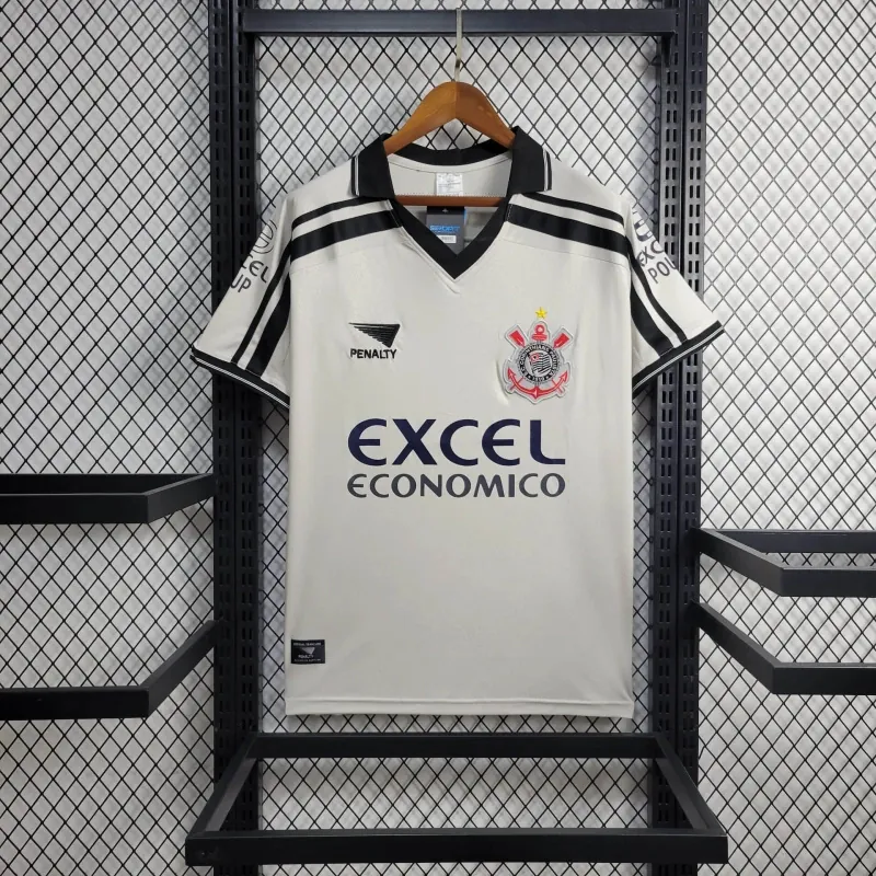 97-98 Corinthians Home Retro Kit Vintage Shirt Football AAAAJersey Supplier 9