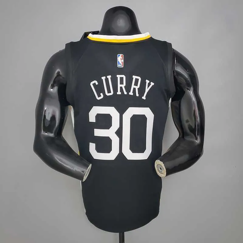 Curry #30 Golden State Warriors black 4