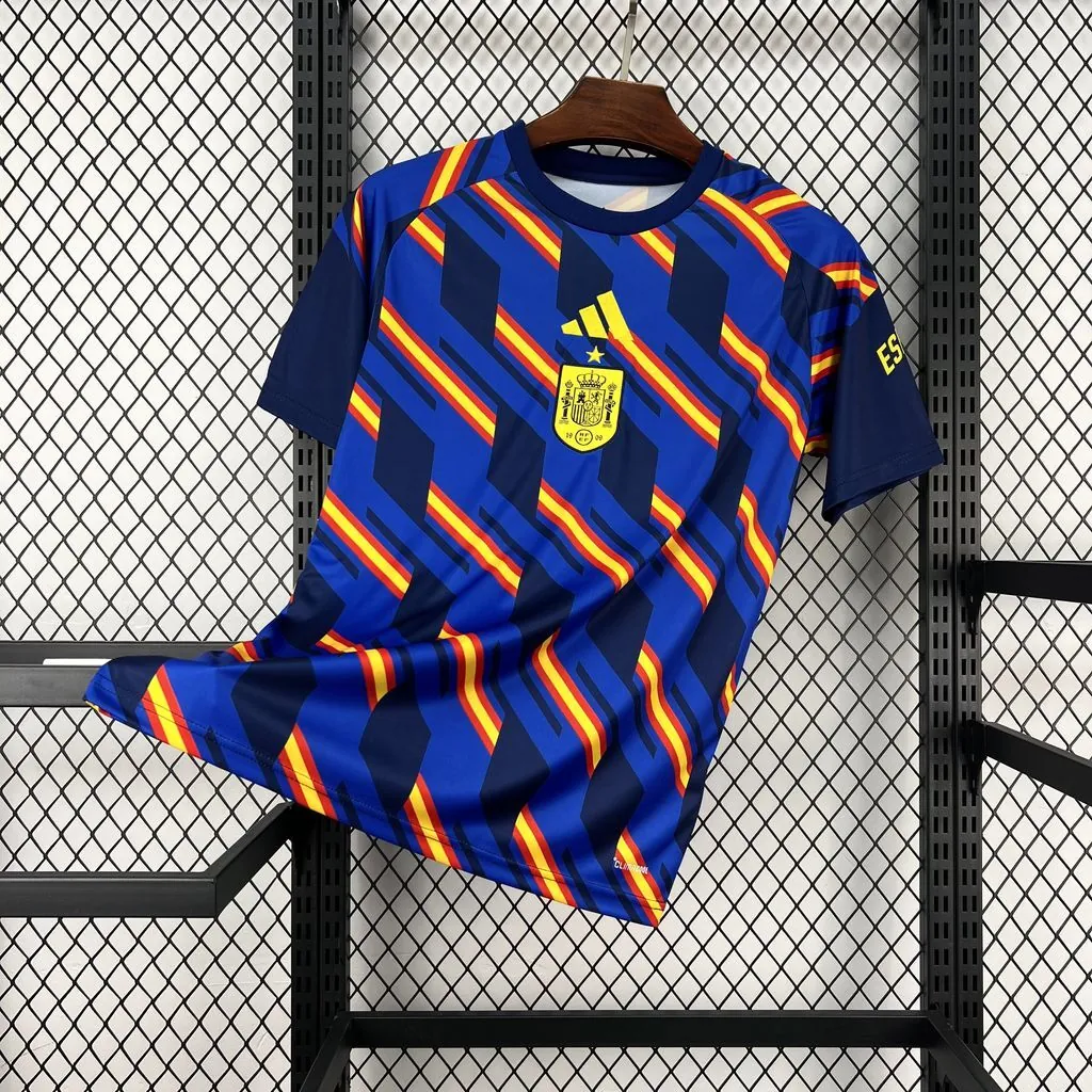 2026 Spain Pre-Match Kit Football T-Shirt AAAAJerseys Supply Yupoo 5 2