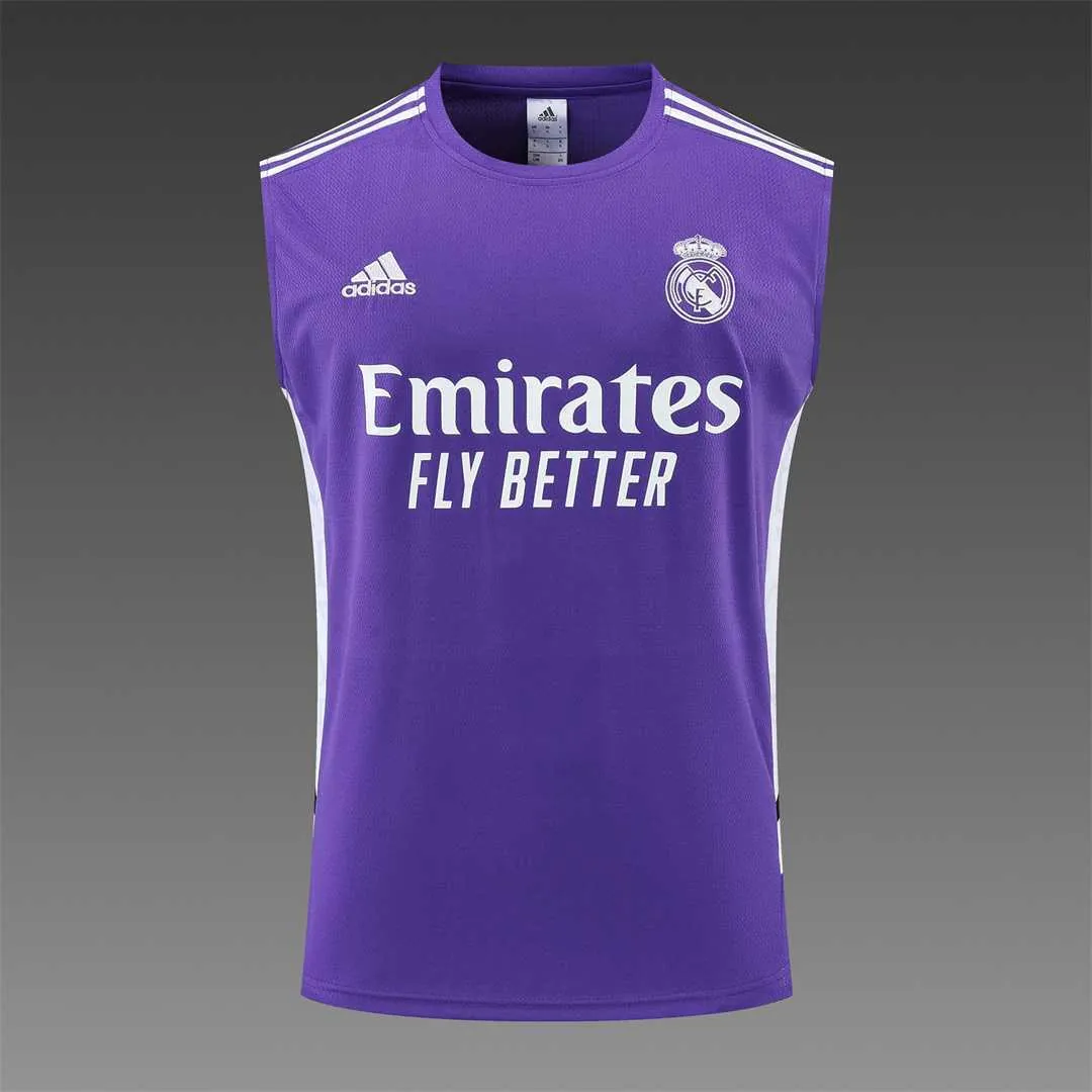 22-23 Real Madrid training suit kit Purple 11