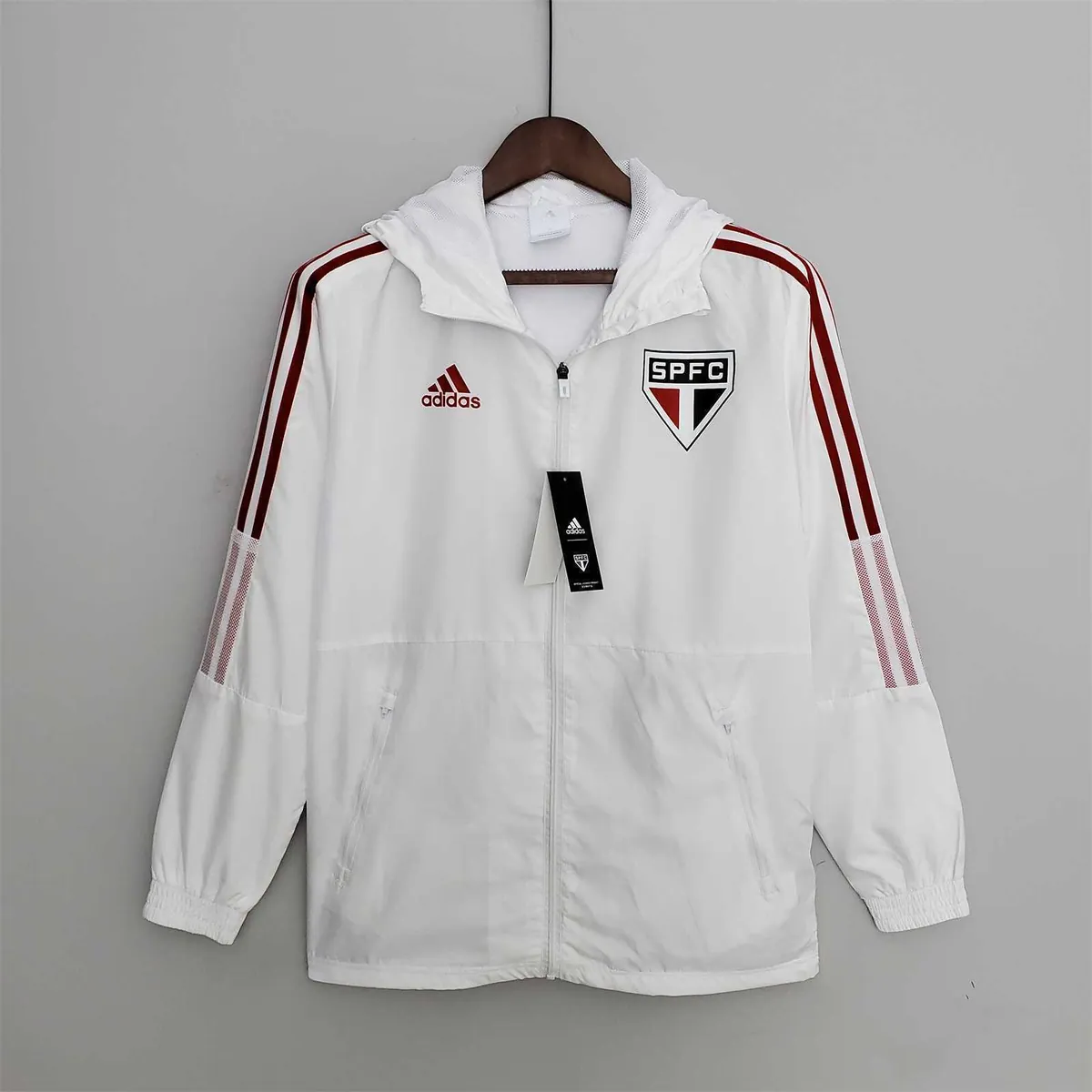 22-23 Sao Paulo white windbreaker 8