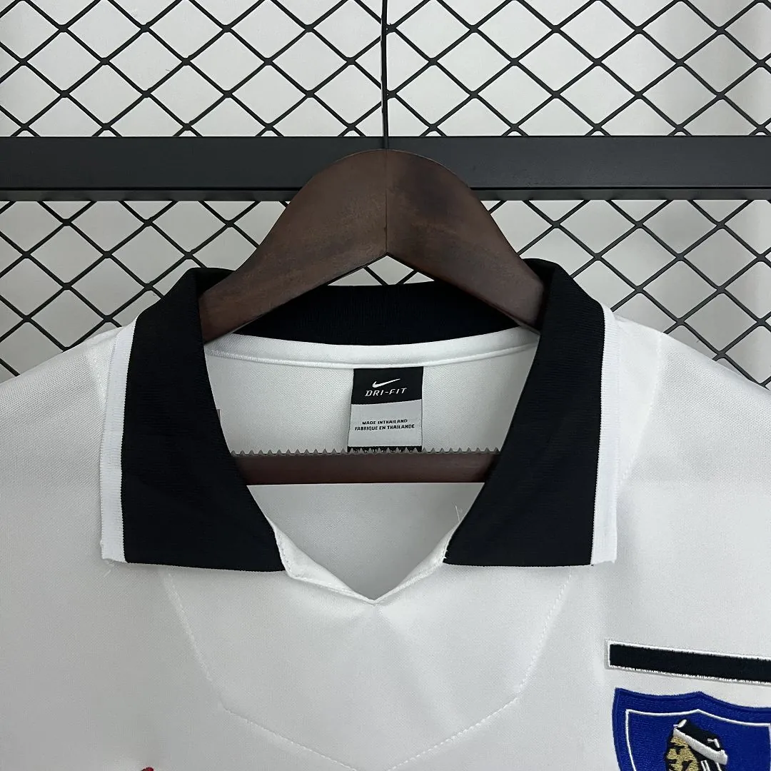 97-98 Colo Colo Home Retro Long Sleeve Kit Vintage Shirt AAAAJersey Dropship Yupoo 7