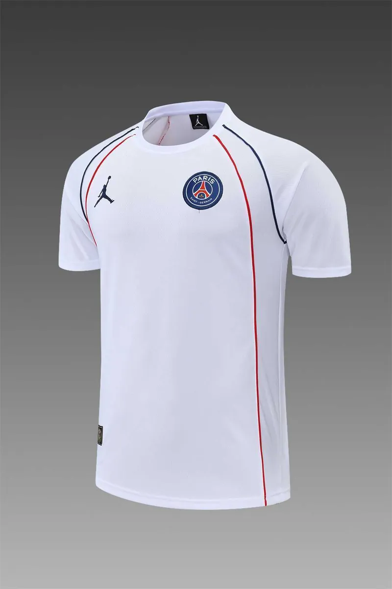 22-23 PSG training suit short sleeve kit White 3
