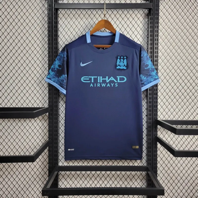 15-16 Manchester City Away Retro Kit Jersey Supplier Yupoo 13