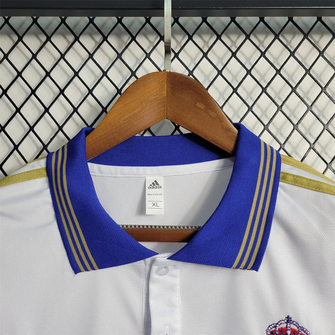 23-24 Real Madrid white POLO 3