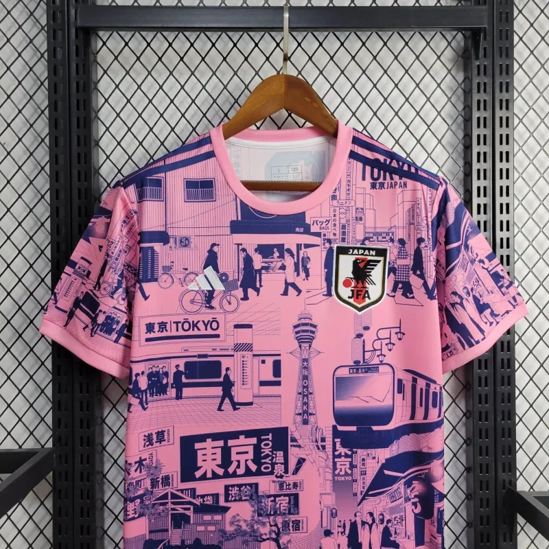 2024 Japan Tokyo Special Edition Pink Kit Football AAAAJersey Supplier 3