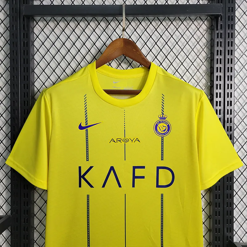 23-24 Al-Nassr Victory home Soccer Jersey 1