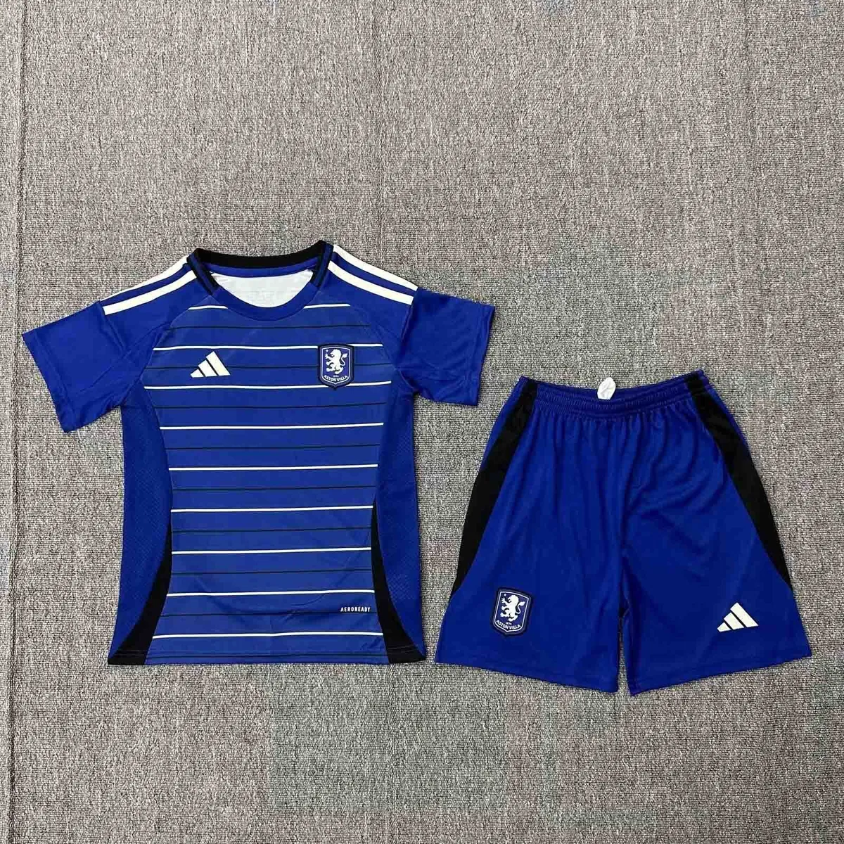 24-25 Aston Villa Third Kids Kits Youth Apparels AAAAJersey Supplier Yupoo 2