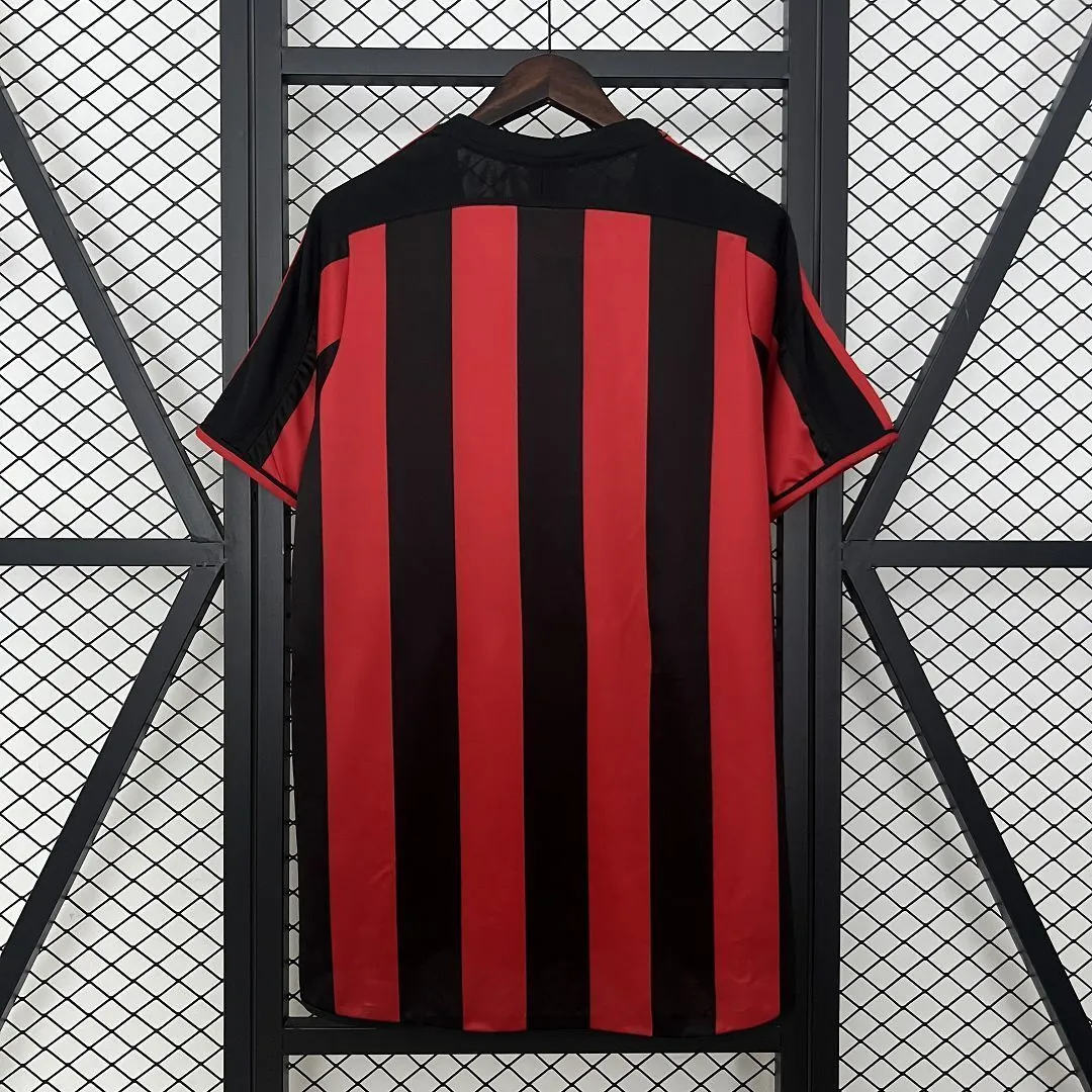 03-04 AC Milan Home Retro Kit Vintage Shirt AAAAJersey Dropship Yupoo 1