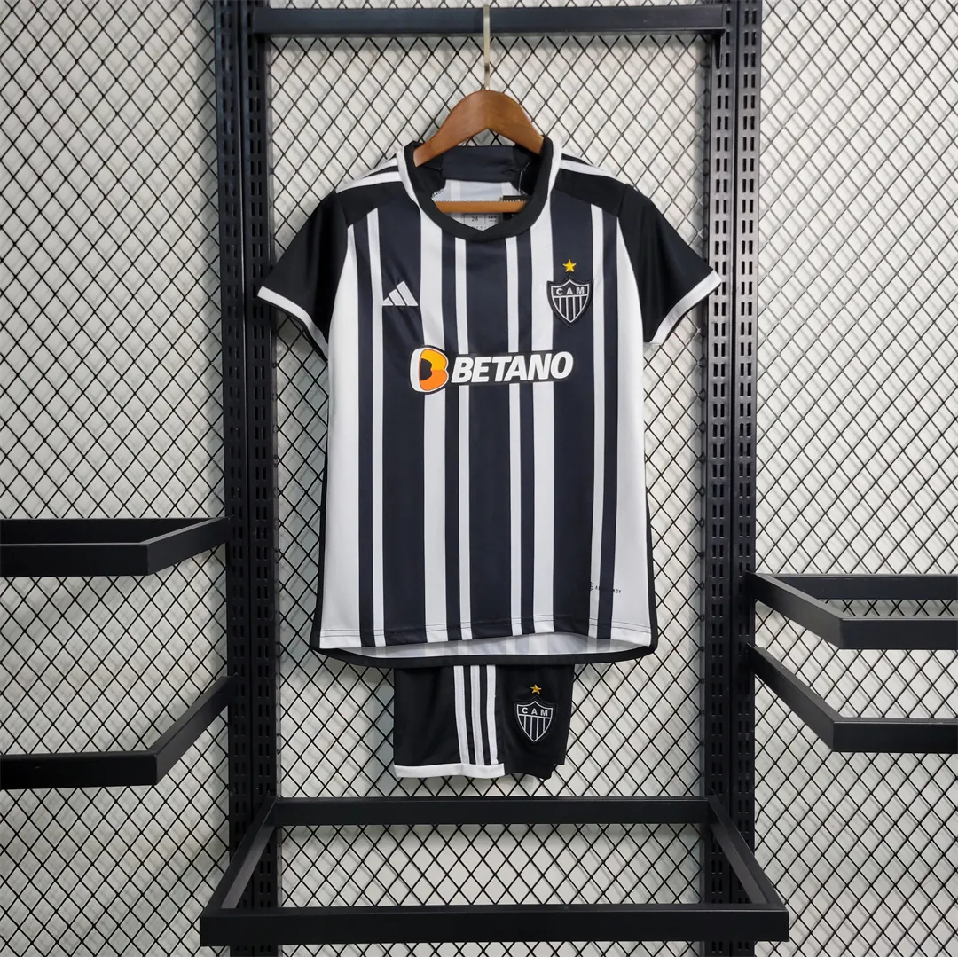 23-24 Atletico Mineiro home kids kit 12