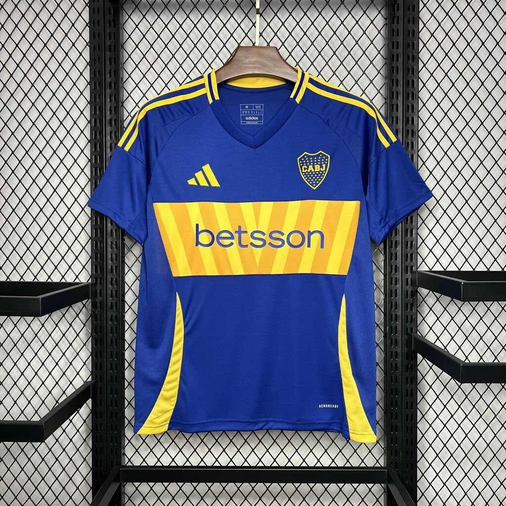 24-25 Boca Home Kit Soccer Uniform Sport AAAAJersey Yupoo 5