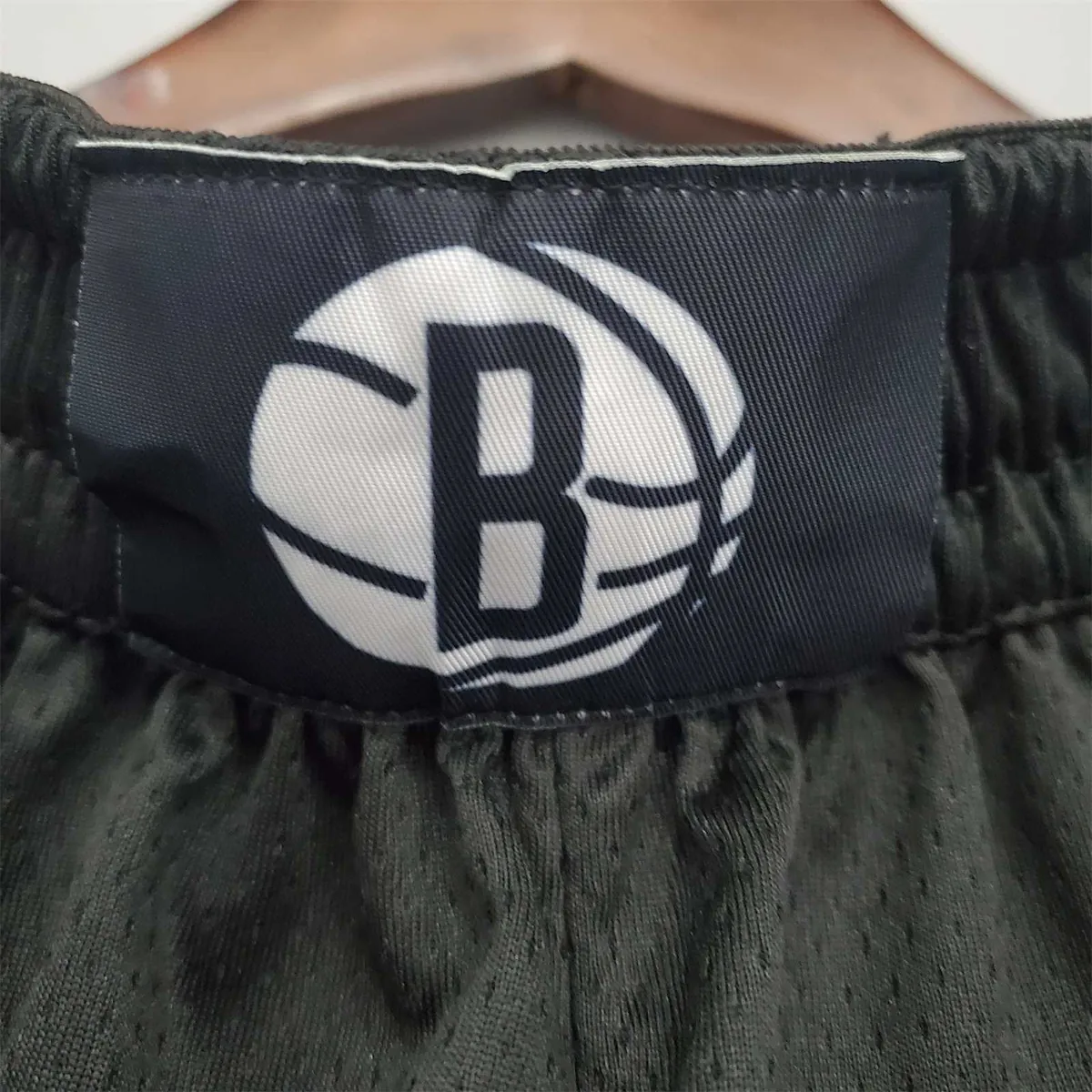 Brooklyn Nets City version black NBA shorts 10